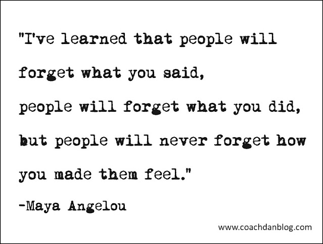 People will never forget